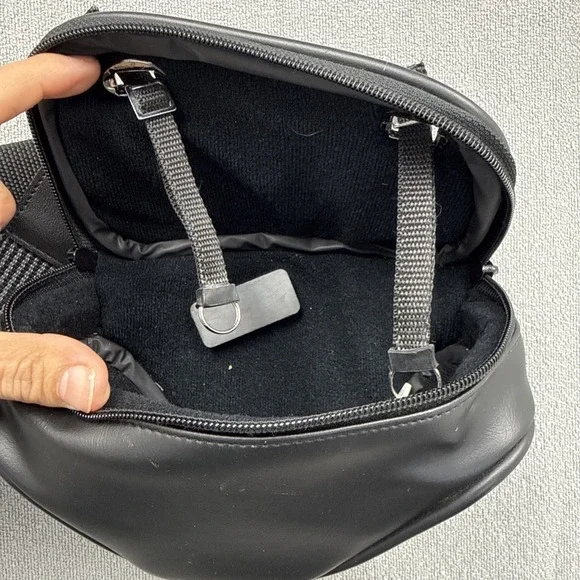 SLR Camera Bag/Case Black Shoulder Strap Photography Old School Carrying Bag - Picture 7 of 8